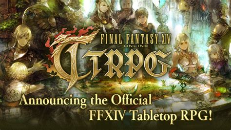 Final Fantasy Xiv Gets The Tabletop Experience In Ffxiv Ttrpg