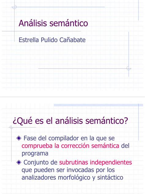 Pdf An Lisis Sem Ntico Arantxa Ii Uam Esarantxa Ii Uam Es Epulido