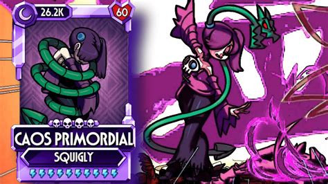 Squigly Caos Primordial Love Crafted Skullgirls Mobile Youtube