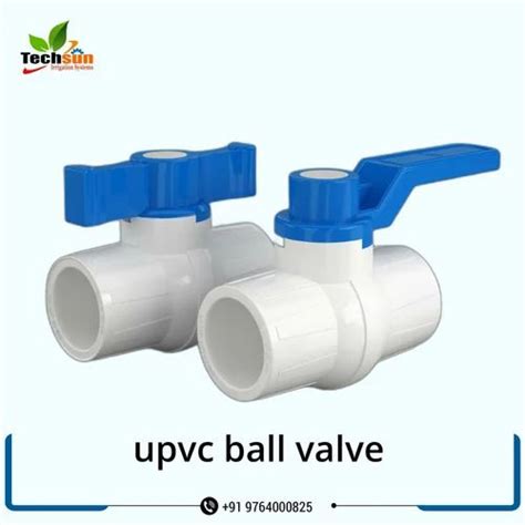 White And Blue Long Handle Pvc Ball Valve For Water Size 25 Diameter At Rs 65piece In