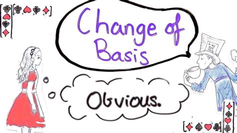 Change Of Basis Explained Simply Linear Algebra Makes Sense Youtube