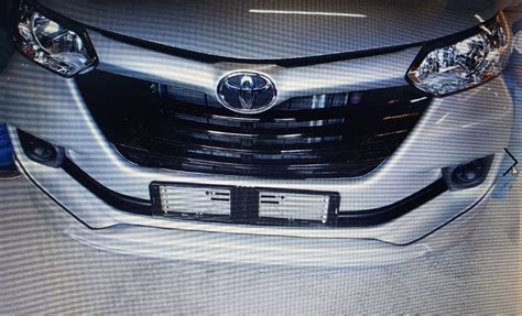 Toyota Avanza 2nd Gen F650 Front Bumper Spoiler Tmw Custom Body