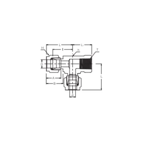 BMT Superlok Female Run Tee Mega Valve Fitting Pte Ltd