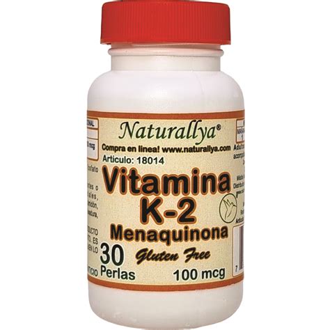 Vitamina K2 100 Mcg Naturallya® Store