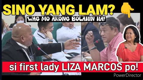 Inamin Ni Eric Santiago Si Liza Araneta Marcos Ang Lam Pdea Leaks