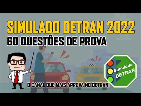 Simulado Do Detran Quest Es Mais Cobradas Na Prova Te Rica