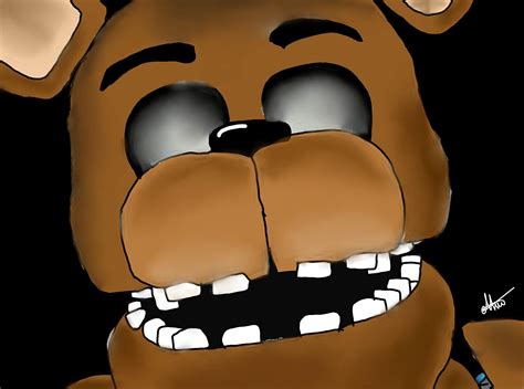 Попробовала нарисовать Олд Фредди С его скримера Fnaf Amino Rus Amino