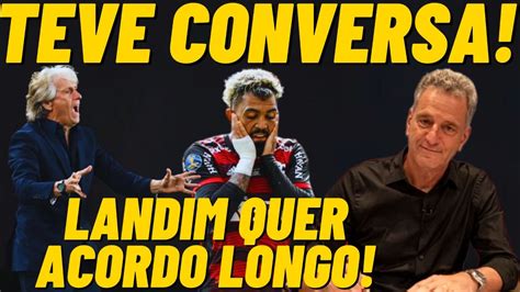 Landim Busca Solu O Para O Momento Do Flamengo Renova O De Gabi