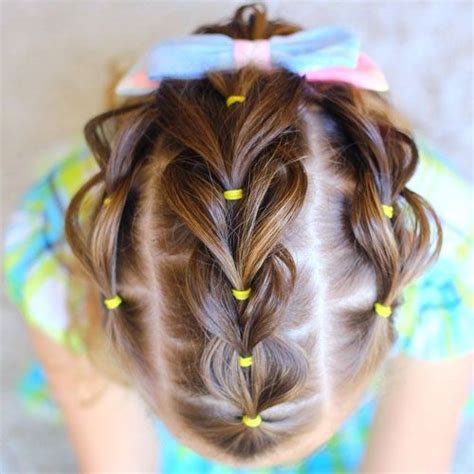 17+ Fine Beautiful Simple Pigtail Hairstyles For Little Girls With Long ...