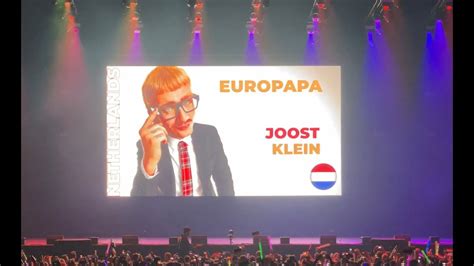 Joost Klein Europapa Live In Amsterdam At Eurovision In Concert