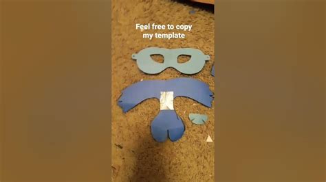 Cardboard Therian Mask Mini Tutorial Part 1 Pause To Read Youtube