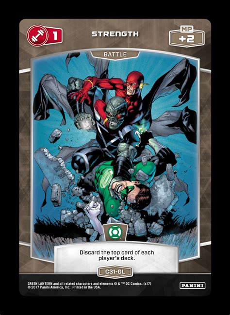 Strength C Gl Green Lantern Metax Tcg