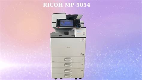 Gi I Thi U M Y Photocopy Ricoh Mp Youtube