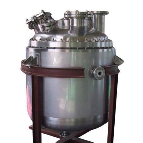 Stainless Steel Ss Reactor For Chemical Industry Capacity Kl