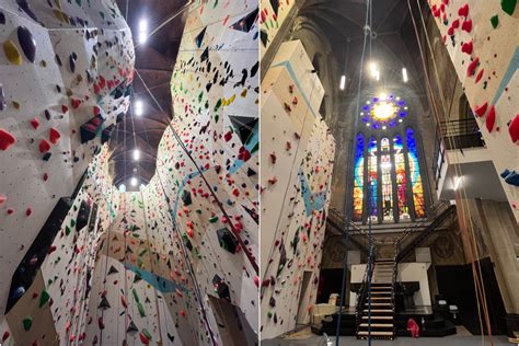 Maniak Padoue une salle d escalade dans une église à Bruxelles