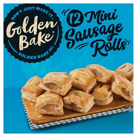 Golden Bake Mini Sausage Rolls G Pasties Quiche Sausage