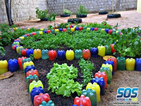 cable Barricada Género decorar jardin con botellas de plastico