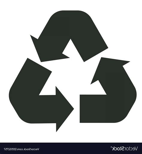 recycle sign vector  vectorifiedcom collection  recycle sign