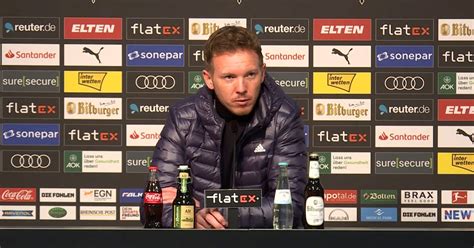 Video Nagelsmann Pk Nach Borussia M Nchengladbach Fc Bayern