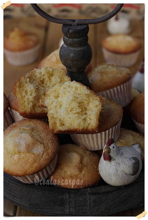 Magdalenas De Pueblo Sin Gluten Y Super Sorteo De Un Cake Stand Con