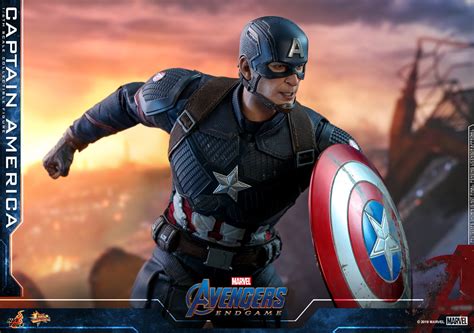 隱藏配件公開經典圓盾回歸 Hot Toys MMS536 復仇者聯盟終局之戰美國隊長 Captain America 1 6 比例人偶作品
