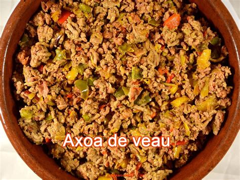 Axoa De Veau Comme Au Pays Basque Recette Axoa De Veau