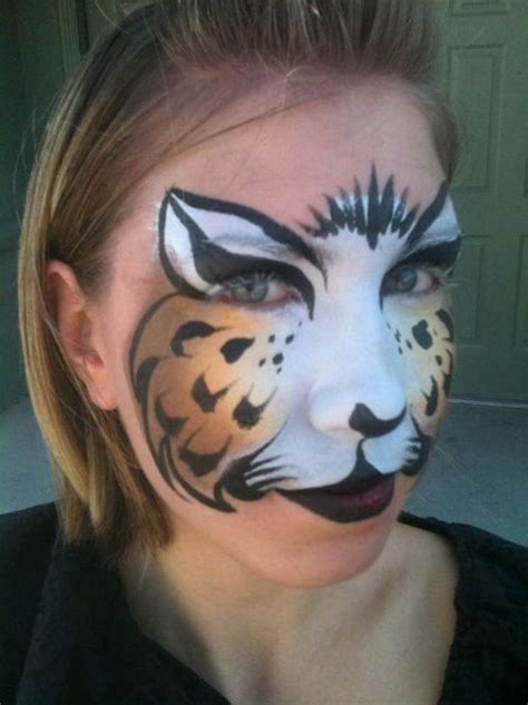 Cheetah Face Paint | Cheetah face paint, Face painting, Kitty face paint