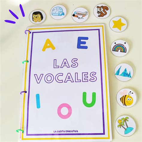 Libro De Las Vocales La Casita Educativa