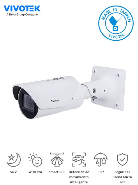 Vivotek Ib Ht A Camara Ip Bullet Exterior Megapixele