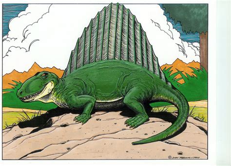 Dimetrodon By John Farnum On Deviantart