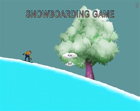 Snowboarding game by Newton Duarte