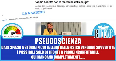 Lestate E La Macchina Dellenergia Butac Bufale Un Tanto Al Chilo