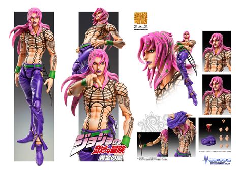 Super Action Statue Jojos Bizarre Adventure Part 5 Diavolo Reissue