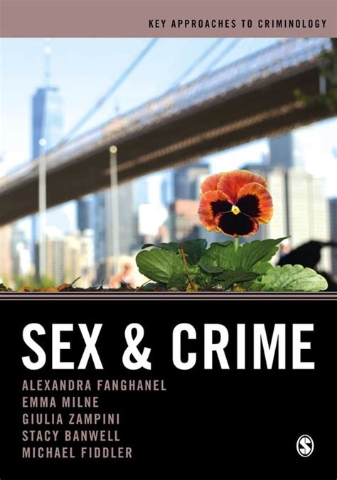 Key Approaches To Criminology Sex And Crime Ebook Fanghanel 9781529752281 Boeken Bol