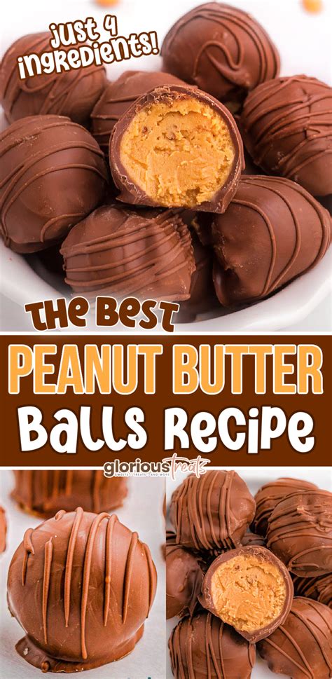 Peanut Butter Balls Recipe Glorious Treats