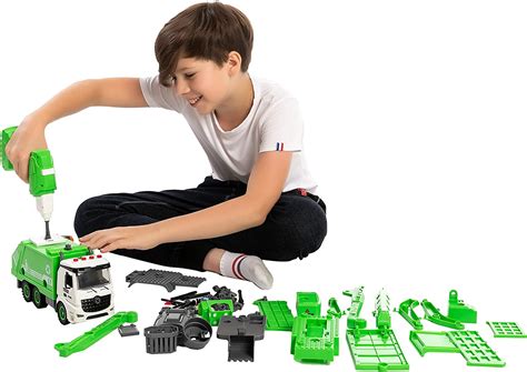 Garbage Truck Remote Control 4 In 1 Take Apart Car Toys