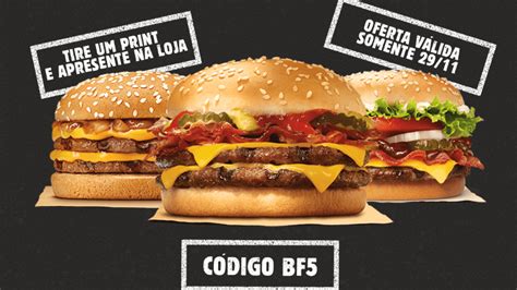 Burger King Anuncia Tr S Sandu Ches Por R Para Comemorar A Black