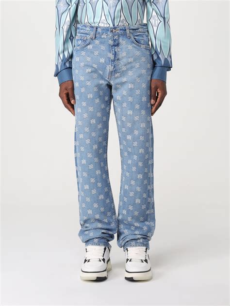 AMIRI: Jeans men - Indigo | Amiri jeans AW23MDF021 online at GIGLIO.COM