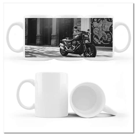 Kubek Ceramiczny Harley Davidson Motocykl Ml Zesmakiem Bia Y