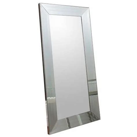 Modern Glass Mirror Shape Rectangular At Rs 85square Feet In