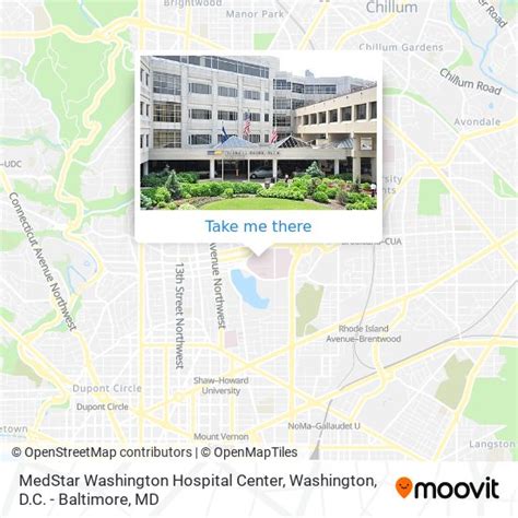 How to get to MedStar Washington Hospital Center by bus or metro?