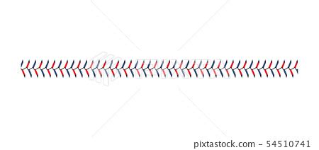 Baseball Lace Or The Sport Game Softball S Stock Illustration