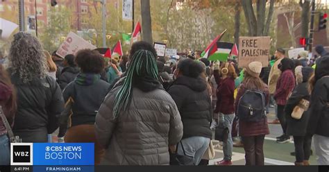 Boston Rally Calls For Ceasefire In Gaza Cbs Boston