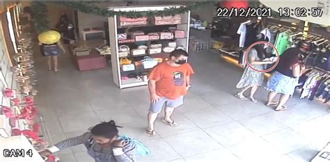 V Deo Casal Lar Pio Flagrado Furtando R Mil Em Roupas De Loja