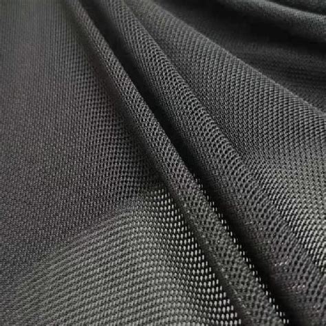 Stretch Black Heavy Power Mesh Fabric By The Yard Manufacturer ...