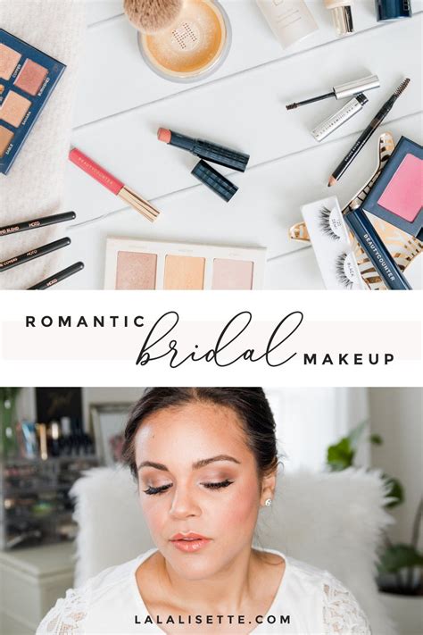 Romantic Bridal Makeup Tutorial Cleanbeautyproject La La Lisette