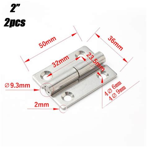 Pcs Detachable Hinge Slip Joint Flag Lift Off Detachable Door