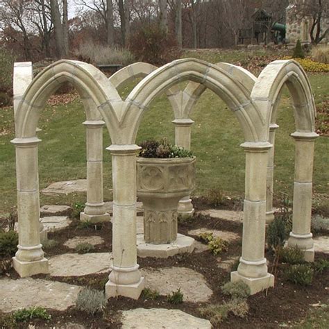 Stone Arch For Garden Garden Folly Components Redwood Stone