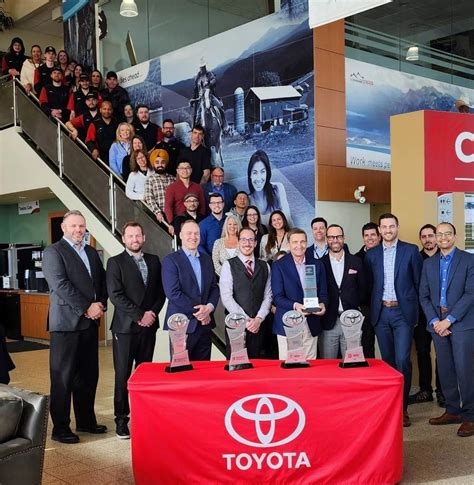 Cochrane Toyota Wins 2022 President Award For Operational Excellence Cochrane Toyota