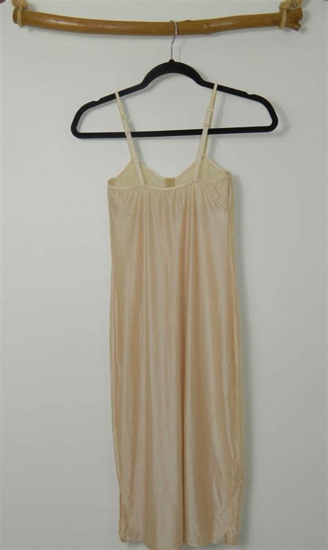 Lily Cheung Slip Nightgown Nude Lingerie Slip Dress S Gem